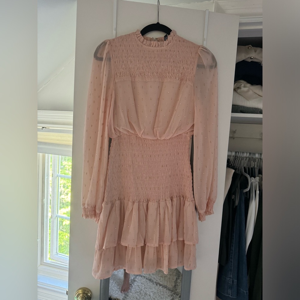 COPY - Aqua long sleeve dress